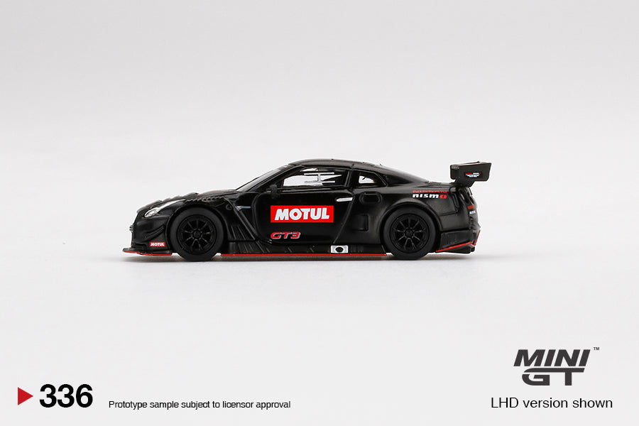 Mini GT Nissan GT-R NISMO GT3 2018 Test Car MGT00336 1/64 Die Cast