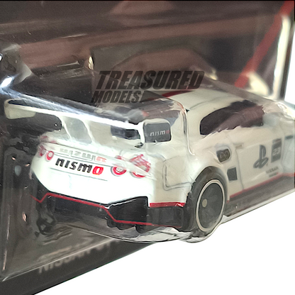 Hot Wheels Nissan GT-R NISMO GT3 White 2024 Premium Pop Culture