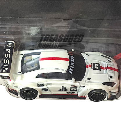 Hot Wheels Nissan GT-R NISMO GT3 White 2024 Premium Pop Culture Gran Turismo 1/64 Diecast