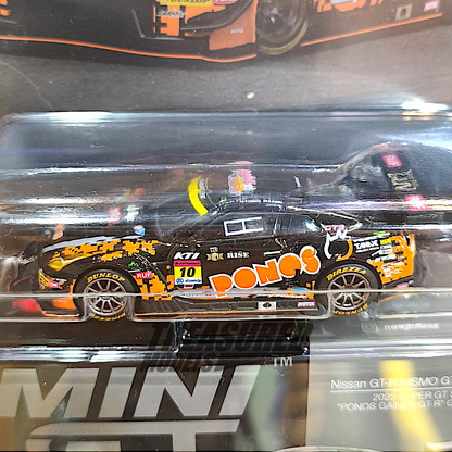 Mini GT Nissan GT-R NISMO GT3 #10 PONOS GAINER GT-R 2023 SUPER GT SERIES MGT00860 1/64 Diecast