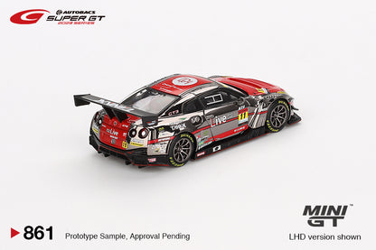 Mini GT Nissan GT-R NISMO GT3 #11 GAINER TANAX GT-R GAINER 2023 SUPER GT SERIES MGT00861 1/64 Die Cast
