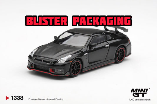 [Pre-Order] Mini GT Nissan GT-R Nismo 2024 Black Blister Packaging MGT01338-BL 1/64 Diecast