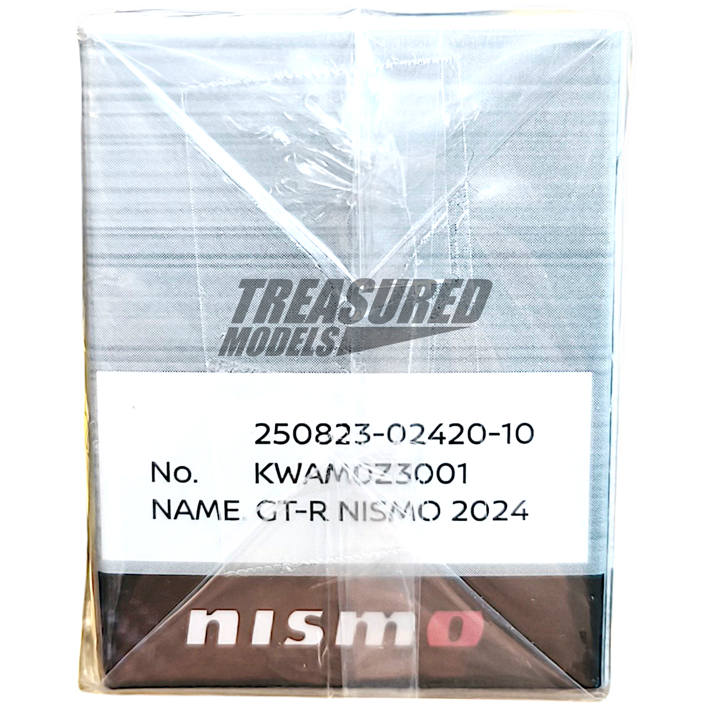 Mini GT Nissan GT-R Nismo 2024 Gray Nismo Exclusive KWAMOZ3001 1/64 Diecast