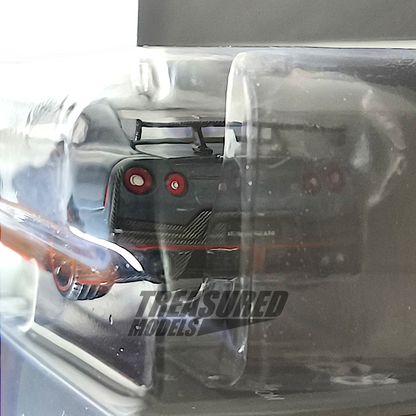 Mini GT Nissan GT-R Nismo 2024 NISMO Stealth Gray Blister Packaging MGT00868 1/64 Die Cast