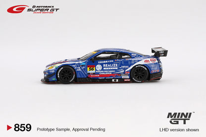 Mini GT Nissan GT-R Nismo GT3 56 2023 Super GT Series Realize Nissan Mechanics Challenge GT-R Kondo Racing MGT00859 1/64 Die Cast