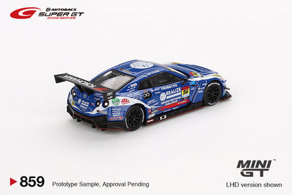 Mini GT Nissan GT-R Nismo GT3 56 2023 Super GT Series Realize Nissan Mechanics Challenge GT-R Kondo Racing MGT00859 1/64 Die Cast