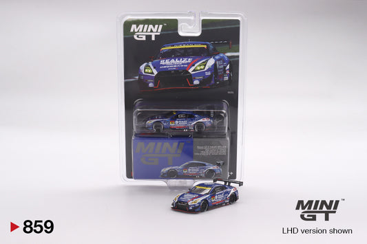 Mini GT Nissan GT-R Nismo GT3 56 2023 Super GT Series Realize Nissan Mechanics Challenge GT-R Kondo Racing MGT00859 1/64 Die Cast