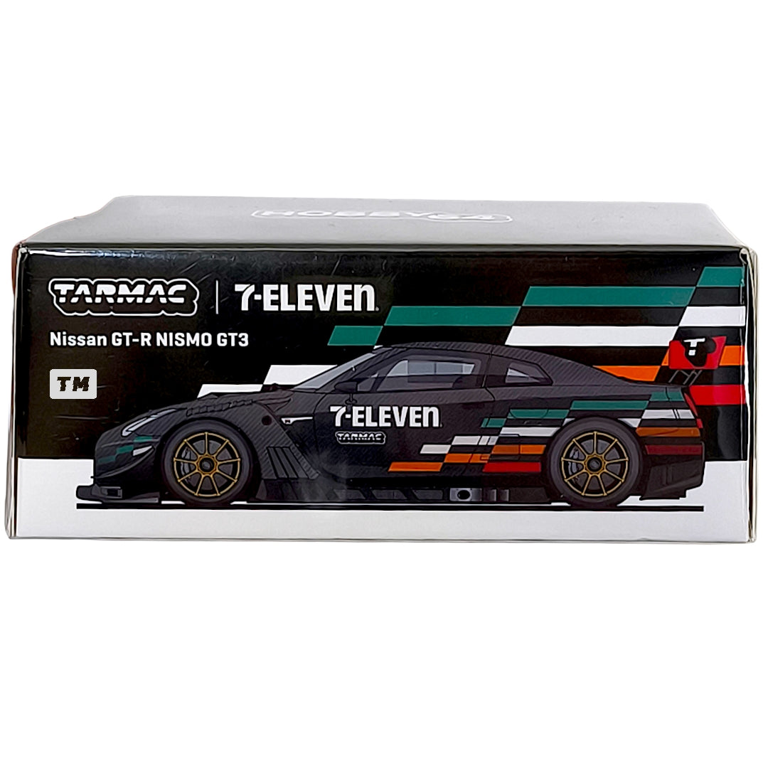 Tarmac Works Nissan GT-R Nismo GT3 Black & White Set 7-Eleven Taiwan Store Exclusive 2026 1/64 Diecast