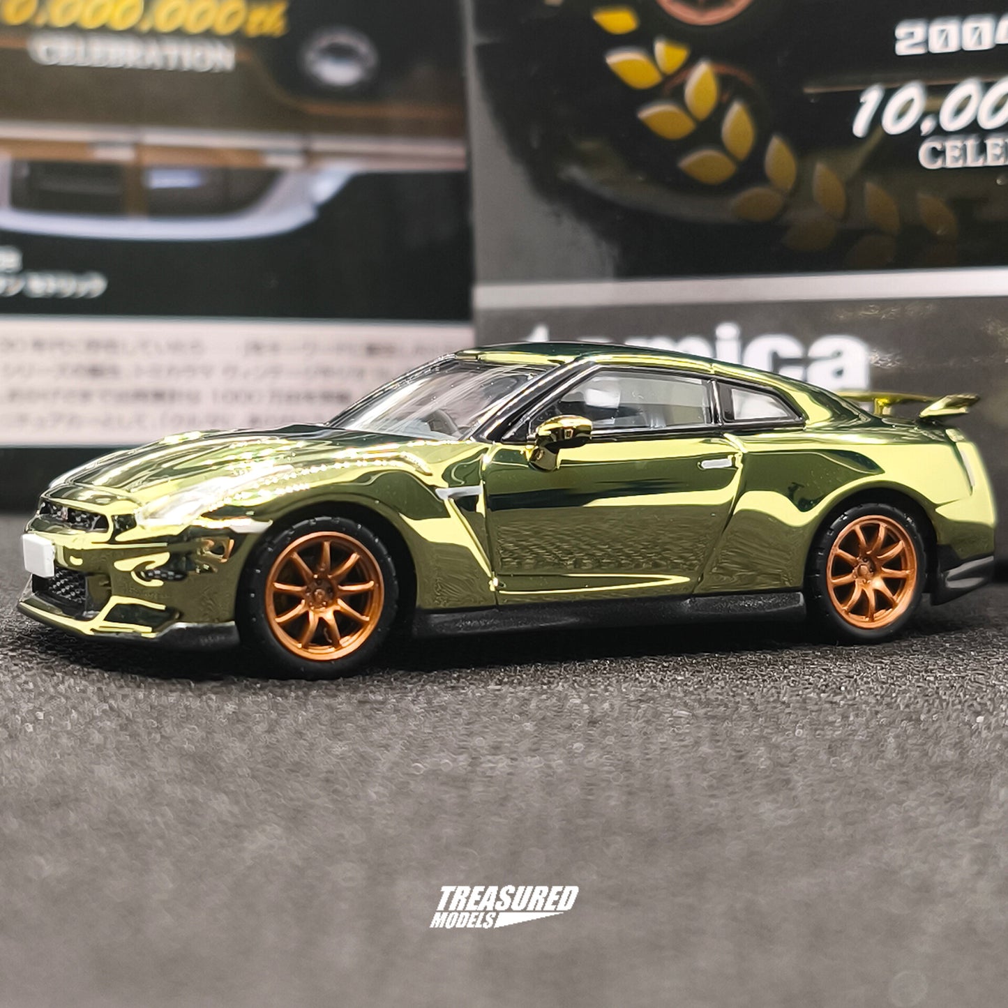 TomyTec Tomica Limited Vintage Neo TLV-N Nissan GT-R Premium edition T-spec 2024 Model 10th Million Celebration 1/64 Diecast