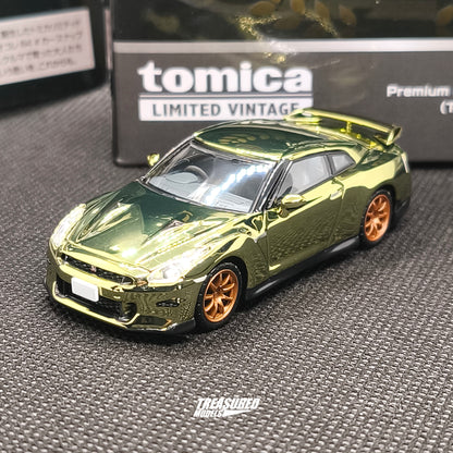 TomyTec Tomica Limited Vintage Neo TLV-N Nissan GT-R Premium edition T-spec 2024 Model 10th Million Celebration 1/64 Diecast