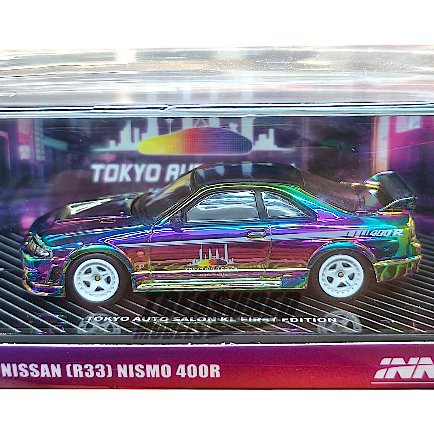 Inno64 Nissan GT-R R33 Nismo 400R TASKL Chameleon 1/64 Die Cast