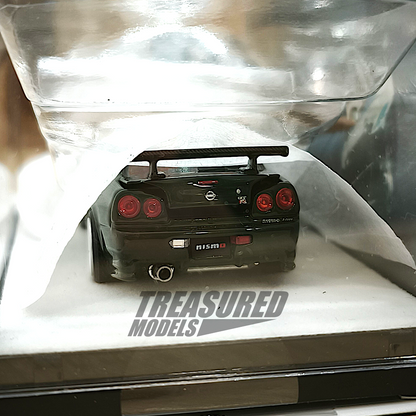 PGM Nissan GT-R R34 Z-Tune British Green PGM-641005 1/64 Diecast