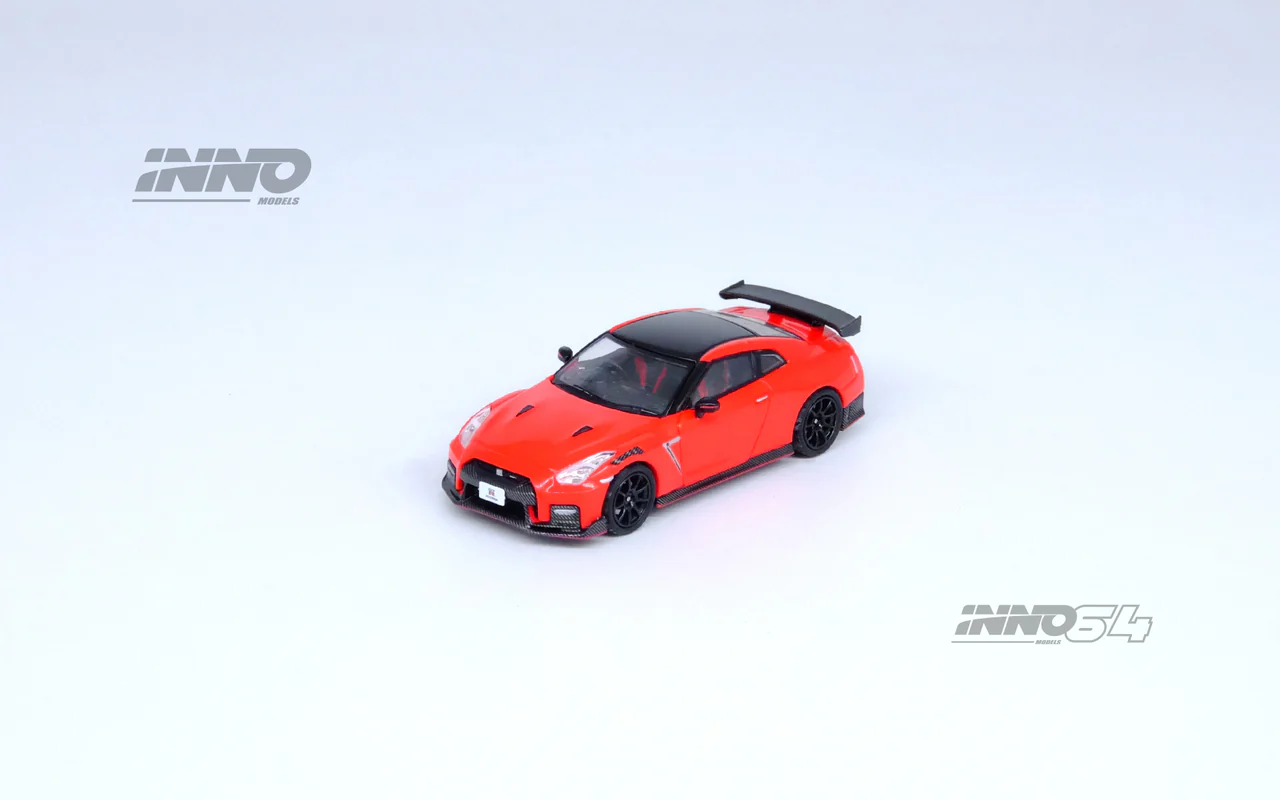 Inno64 Nissan GT-R R35 Nismo Red 1/64 Die Cast