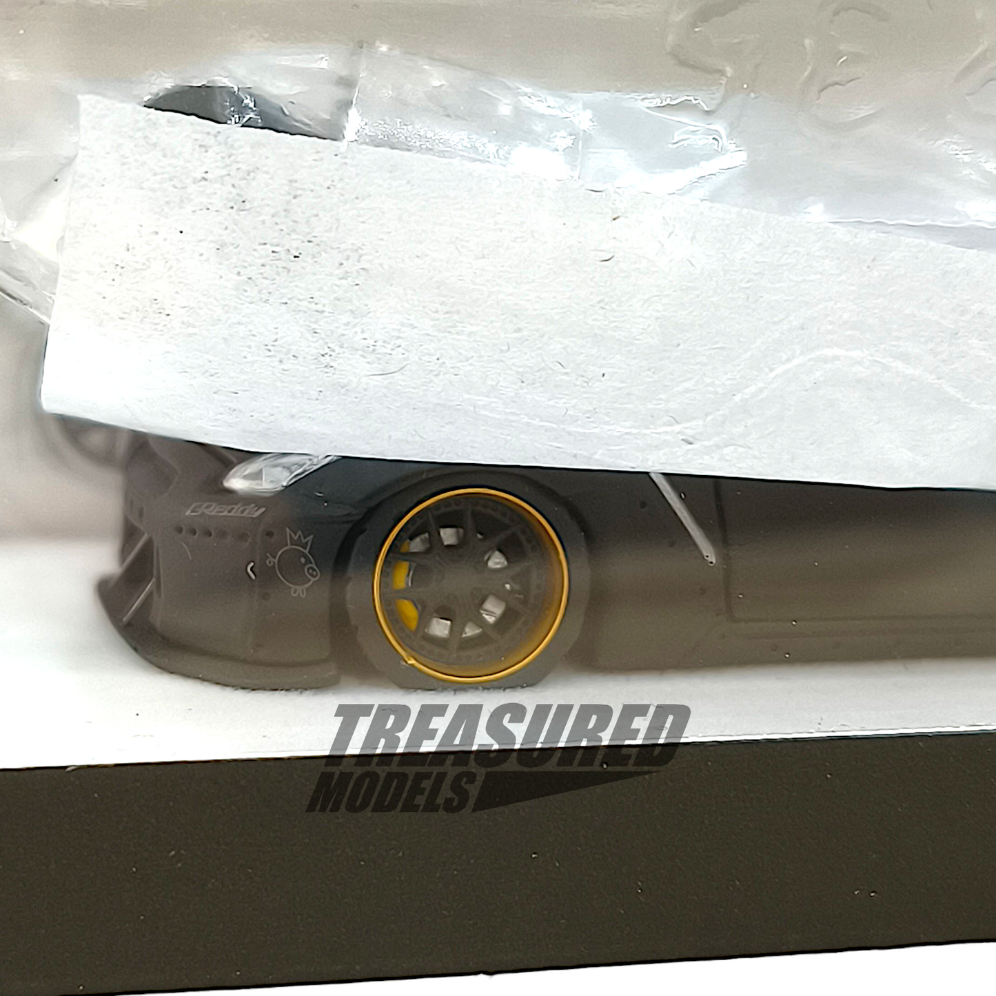 PGM Nissan GT-R R35 Pandem Rocket Bunny Matte Black PGM-640702 1/64 Diecast