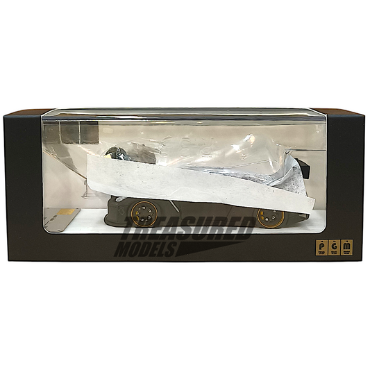 PGM Nissan GT-R R35 Pandem Rocket Bunny Matte Black PGM-640702 1/64 Diecast