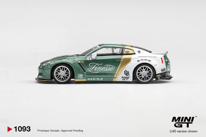 [Pre-Order] Mini GT Nissan GT-R (R35) LB★WORKS  Type 1, Custom Ducktail Auto Finesse MGT01093 1/64 Diecast