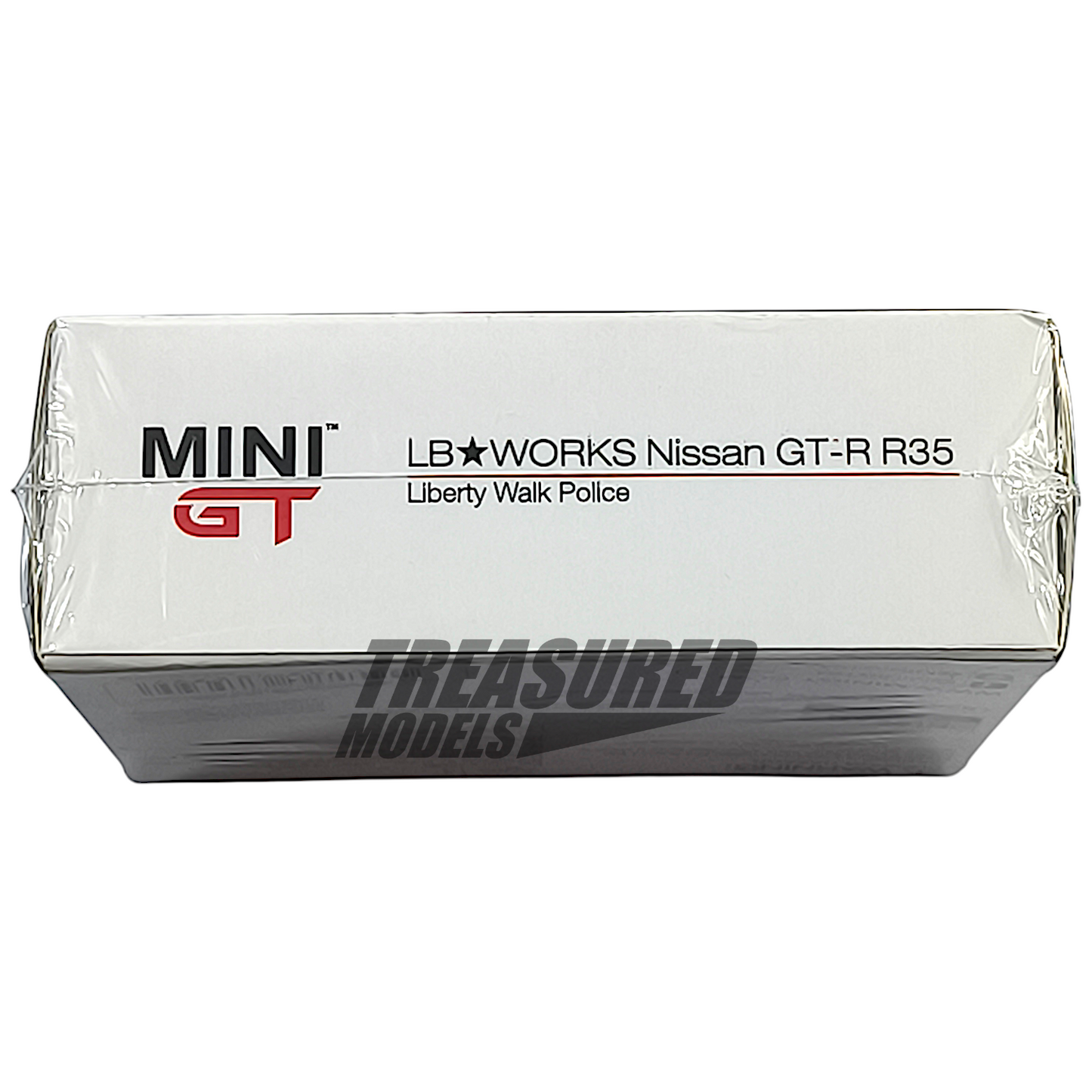 Mini GT Nissan GT-R (R35) Liberty Walk LB WORKS Police MGT00147 1/64 Diecast