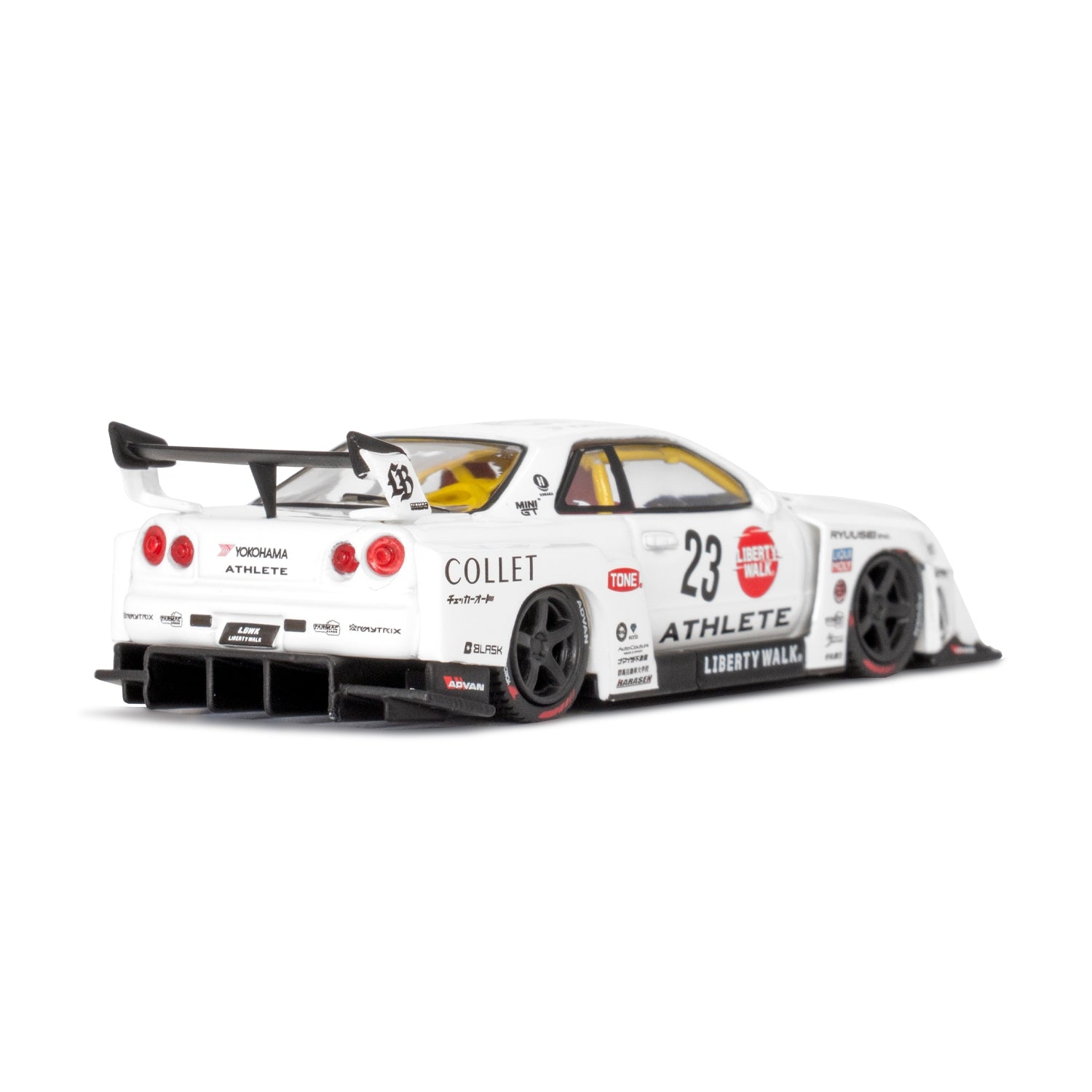Pre-Order* Mini GT Nissan LB-ER34 Super Silhouette ATHLETE-COLLET