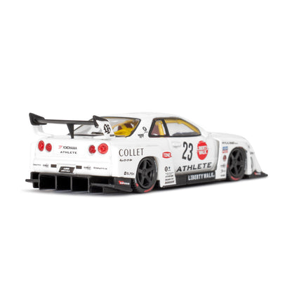 *Pre-Order* Mini GT Nissan LB-ER34 Super Silhouette ATHLETE-COLLET LBWK Card Blister Packaging MGT01059 1/64 Diecast