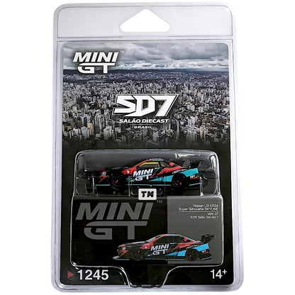 Mini GT Nissan LB-ER34 Super Silhouette SKYLINE MINI GT 2026 Salao DieCast 7 MGT01245 1/64 Diecast