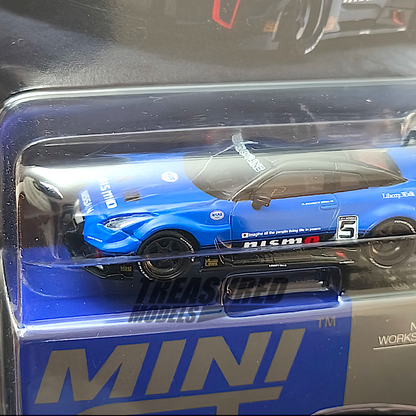 Mini GT LB-Silhouette WORKS GT NISSAN 35GT-RR Ver.2 Blue Blister