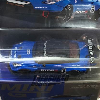 Mini GT LB-Silhouette WORKS GT NISSAN 35GT-RR Ver.2 Blue Blister