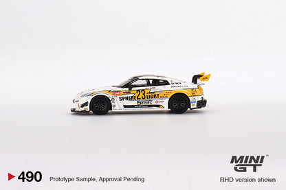Mini GT Nissan LB-Silhouette WORKS GT 35GT-RR Ver.2 LB Racing Formula Drift 2022 MGT00491 1/64 Die Cast