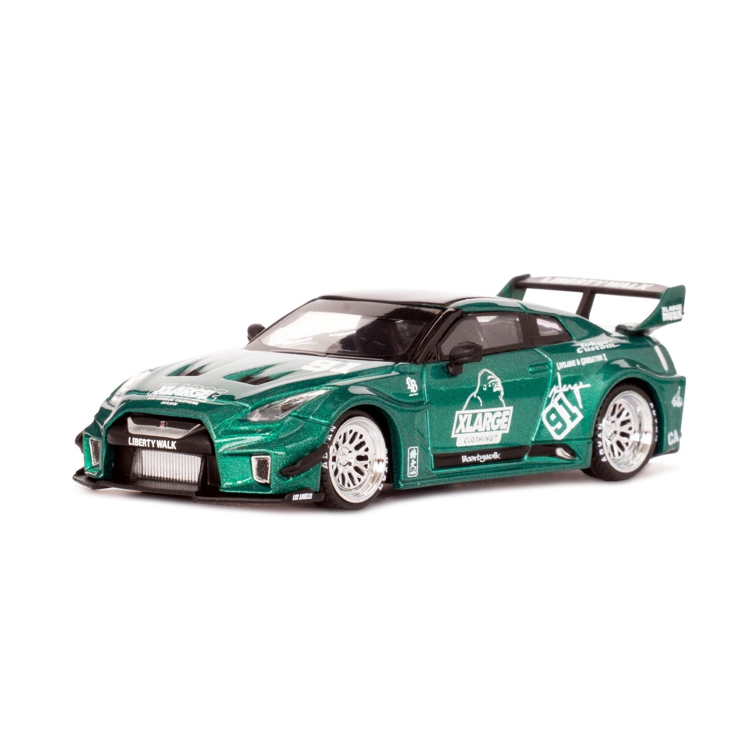 Mini GT Nissan LB-Silhouette WORKS GTR 35GT-RR Ver.1 XLARGE Green