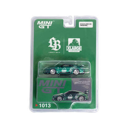 Mini GT Nissan LB-Silhouette WORKS GTR 35GT-RR Ver.1 XLARGE Green MGT01013 1/64 Diecast