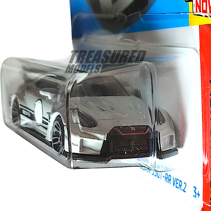 Hot Wheels Nissan LB-Silhouette Works GT 35GT-RR Ver2 Gray 2024 Then and Now 1/64 Die Cast