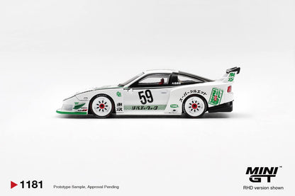 [Pre-Order] Mini GT Nissan LB-Super Silhouette 180SX White MGT01181 1/64 Diecast