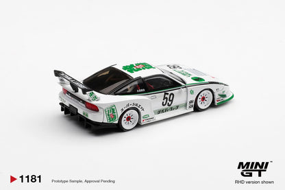 [Pre-Order] Mini GT Nissan LB-Super Silhouette 180SX White MGT01181 1/64 Diecast