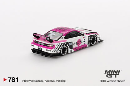 Mini GT Nissan LB-Super Silhouette S15 SILVIA Auto Finesse SEMA 2023 MGT00781 1/64 Diecast
