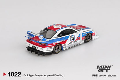 *Pre-Order* Mini GT Nissan LB-Super Silhouette S15 SILVIA GARASIDRIFT x LBWK 2025 MGT01022 1/64 Die Cast