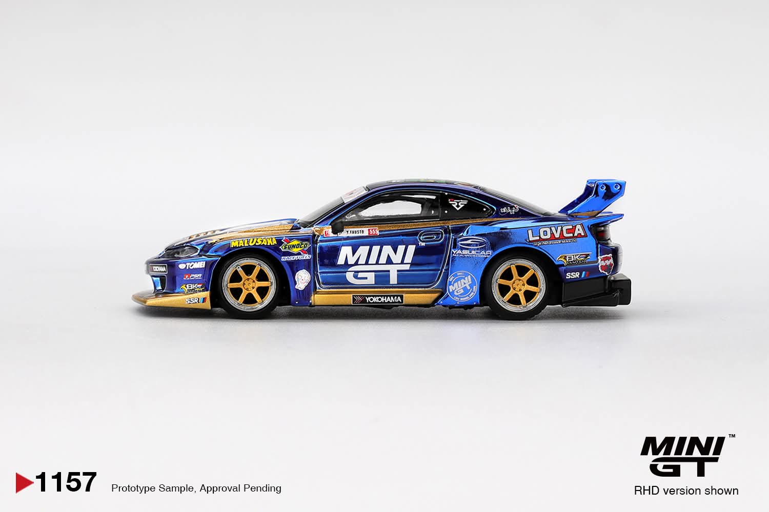 Pre-Order] Mini GT Nissan LB-Super Silhouette S15 SILVIA #555 Team