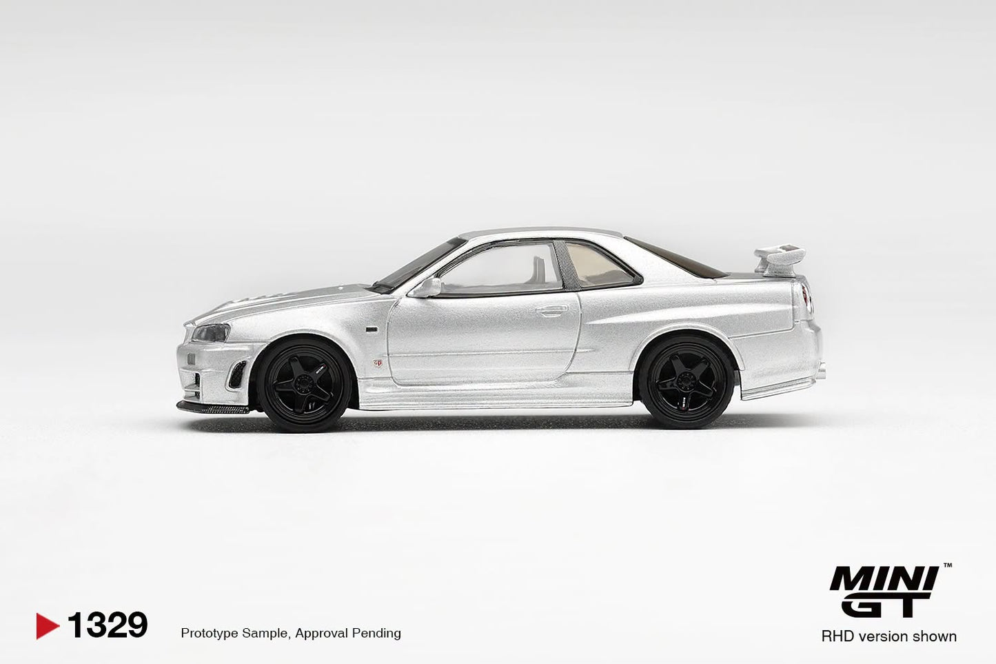 [Pre-Order] Mini GT Nissan NISMO R34 GT-R Z-Tune Silver MGT01329 1/64 Diecast