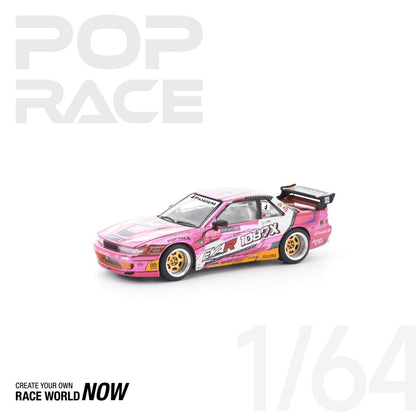 *Pre-Order* Pop Race Nissan Pandem Silvia S13 EVA RT Production Model Custom Type-08 x 1087X PR640241 1/64 Die Cast