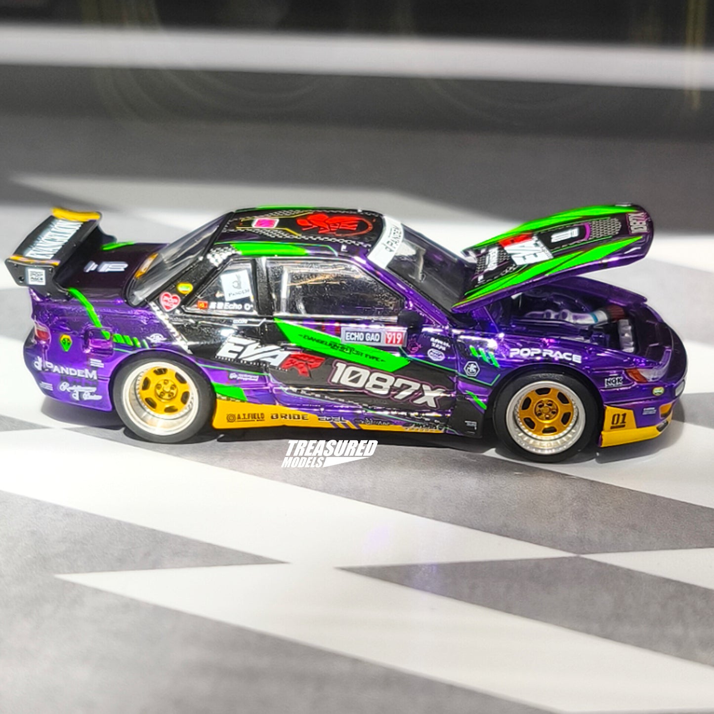 Pop Race Nissan S13 1087X Pandem EVA RT Test Type-01 APAxpo 2025