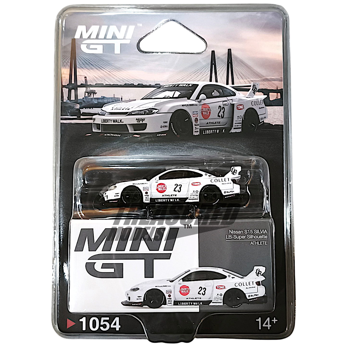 Mini GT Nissan S15 Silvia LB-Super Silhouette ATHLETE Mini GT Nissan S15 Silvia LB-Super Silhouette ATHLETE