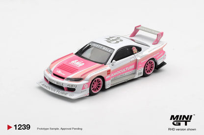 [Pre-Order] Mini GT Nissan SILVIA (S15) LB-Super Silhouette AMOCULTURE MGT01239 1/64 Diecast