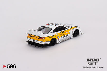 Mini GT Nissan SILVIA (S15) LB-Super Silhouette Good-FIX MGT00596 1/64 Die Cast