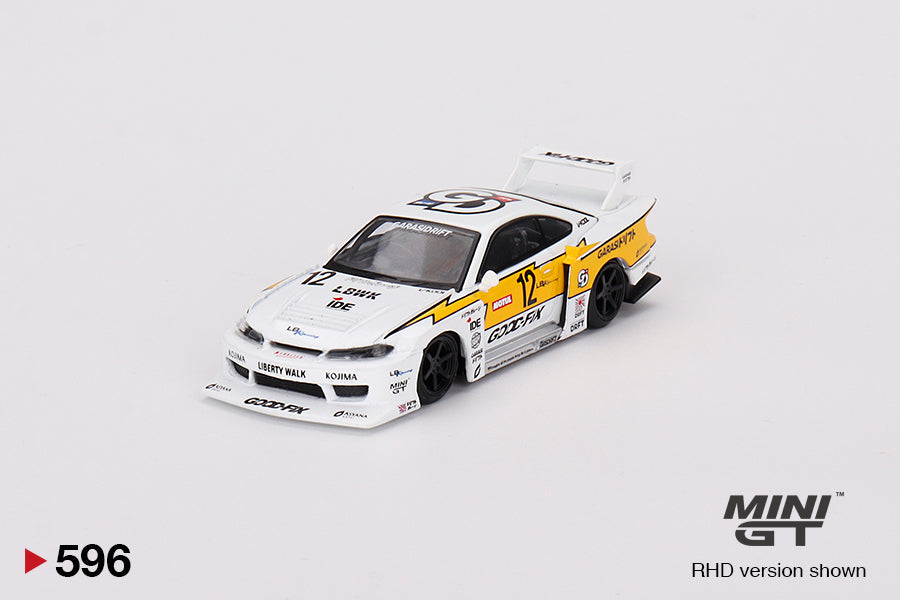 Mini GT Nissan SILVIA (S15) LB-Super Silhouette Good-FIX MGT00596 1/64 Die Cast