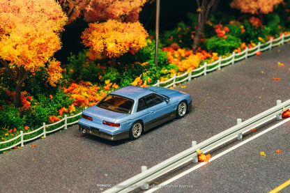 Tarmac Works Nissan Silvia S13 Vertex Blue Gray T64G-025-PU 1/64 Diecast