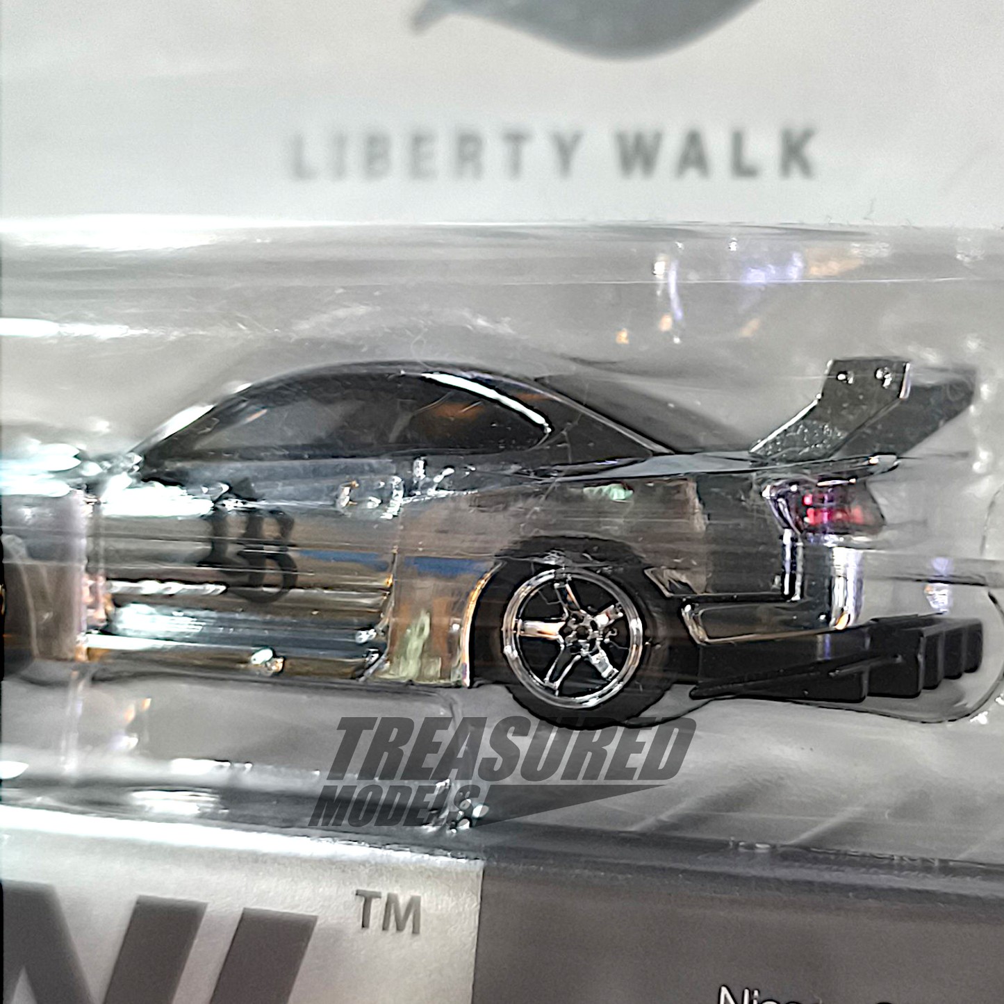 Mini GT Nissan Silvia S15 LB-Super Silhouette Chrome TASKL MGT01014
