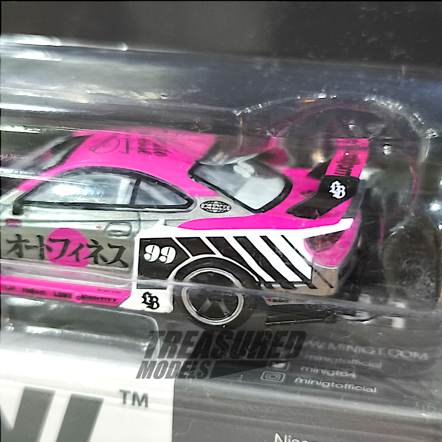 Mini GT CHASE Nissan Silvia S15 LB Super-Silhouette Auto Finesse SEMA 2023 Blister Packaging MGT00781 1/64 Diecast
