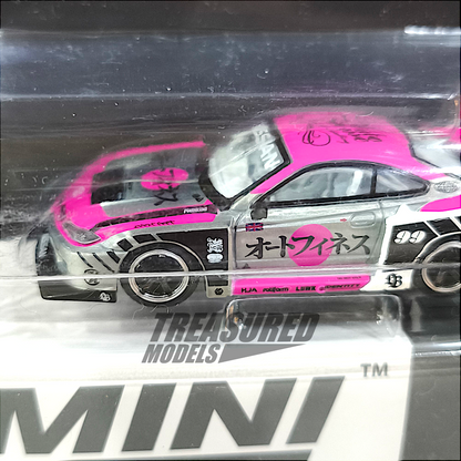 Mini GT CHASE Nissan Silvia S15 LB Super-Silhouette Auto Finesse SEMA 2023 Blister Packaging MGT00781 1/64 Diecast