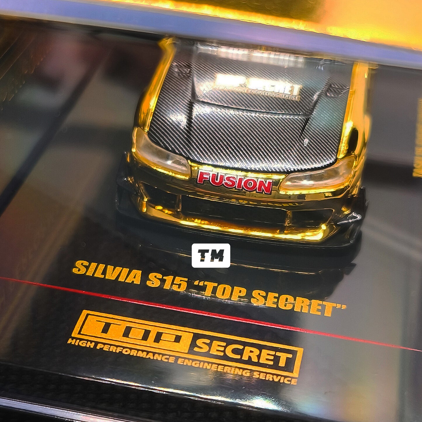 CHASE! Inno64 Nissan Silvia S15 Top Secret Gold Chrome TASKL 2025 IN64-S15TS-TASKL25 1/64 Diecast