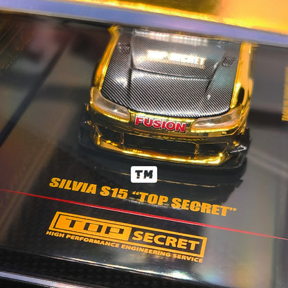 CHASE! Inno64 Nissan Silvia S15 Top Secret Gold Chrome TASKL 2025 IN64-S15TS-TASKL25 1/64 Diecast