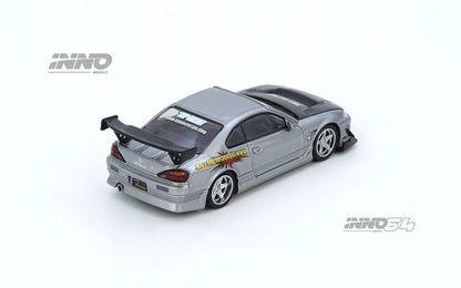 *Pre-Order* Inno64 Nissan Silvia S15 Top Secret Silver IN64-S15TS-SIL 1/64 Die Cast