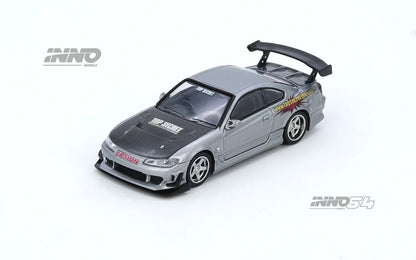 *Pre-Order* Inno64 Nissan Silvia S15 Top Secret Silver IN64-S15TS-SIL 1/64 Die Cast